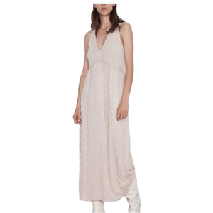 ZARA lace blush color dress size M